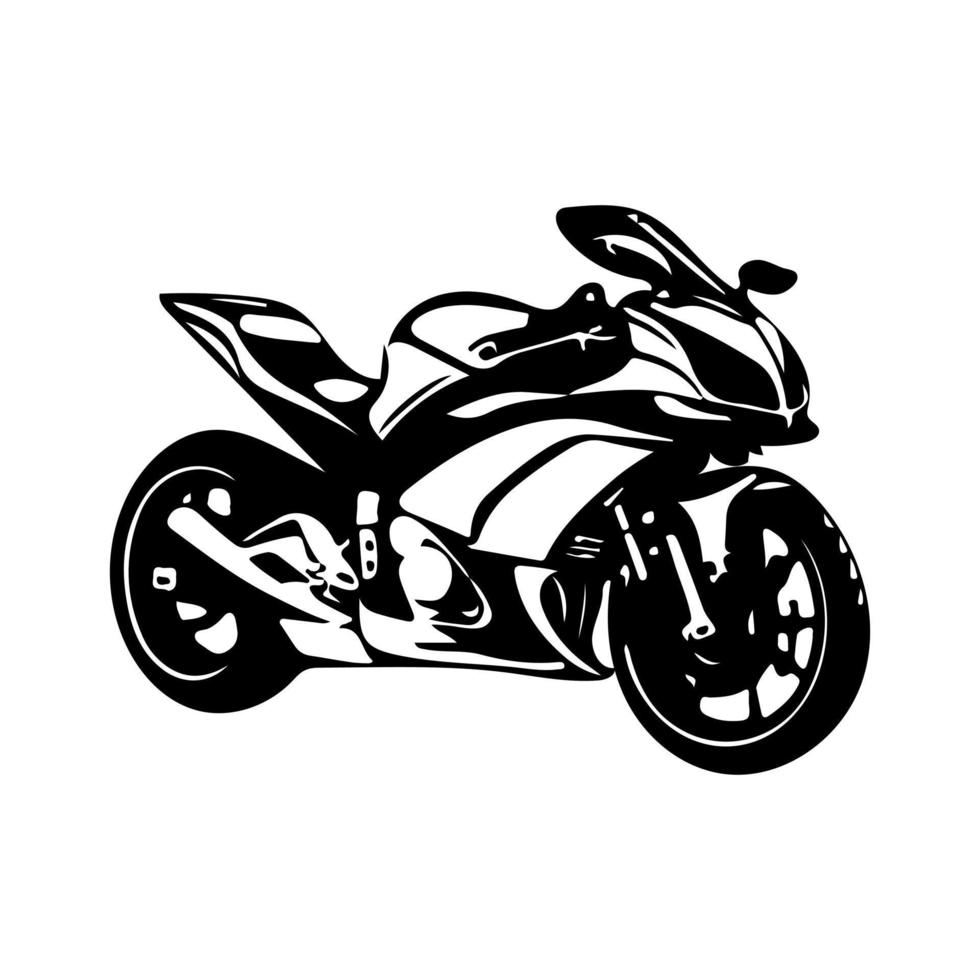 vetor de logotipo de motocicleta.