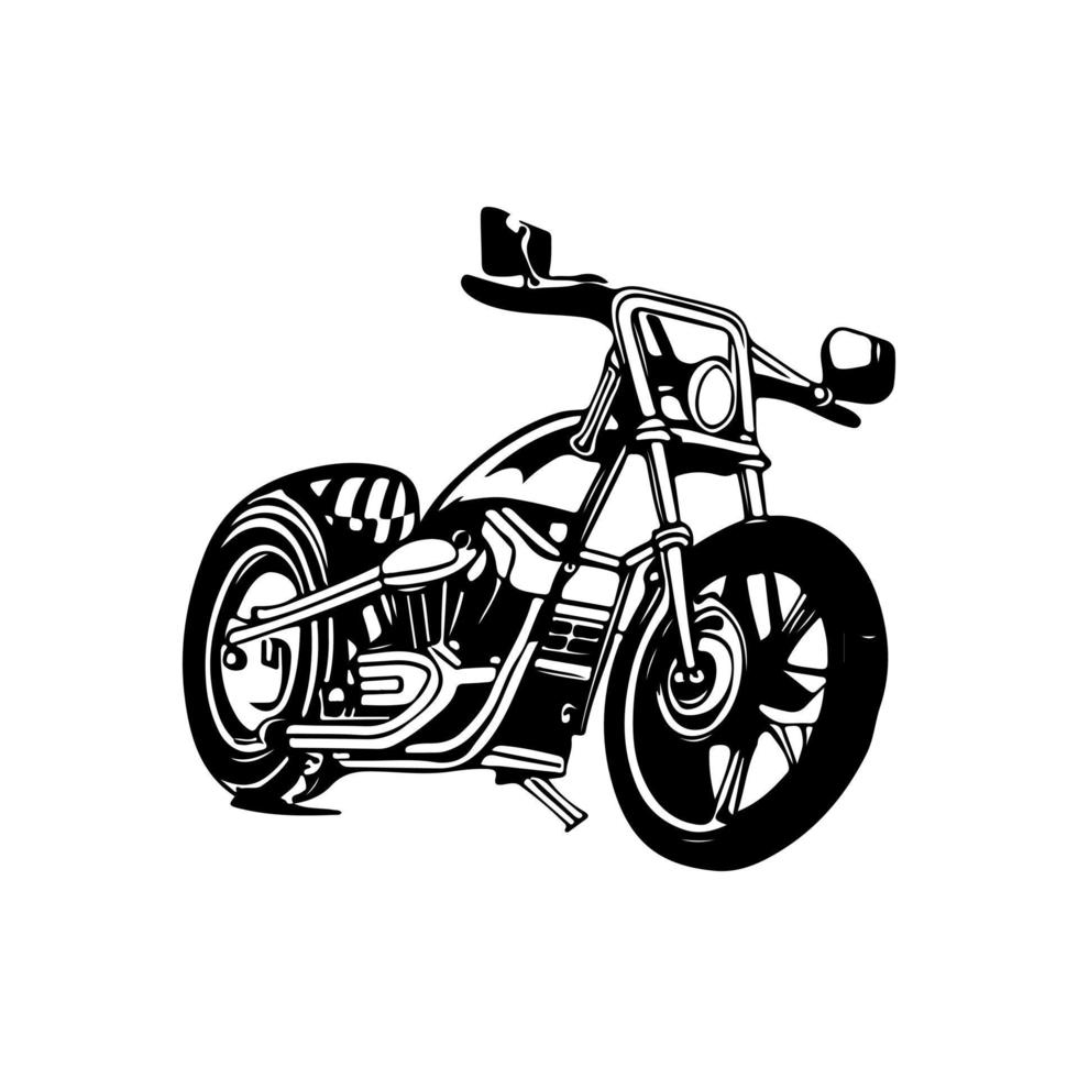 vetor de logotipo de motocicleta.