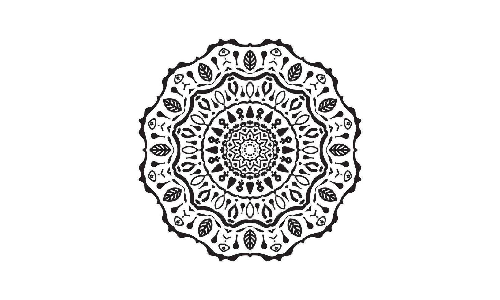 design de mandala de luxo vector background design de padrão floral abstrato vintage