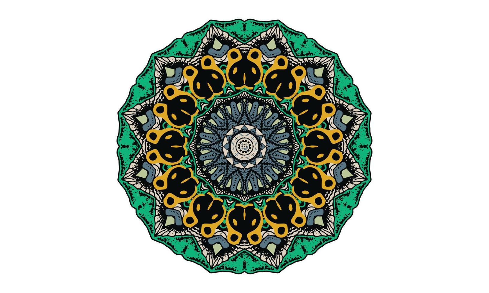 design de mandala de luxo vector background design de padrão floral abstrato vintage