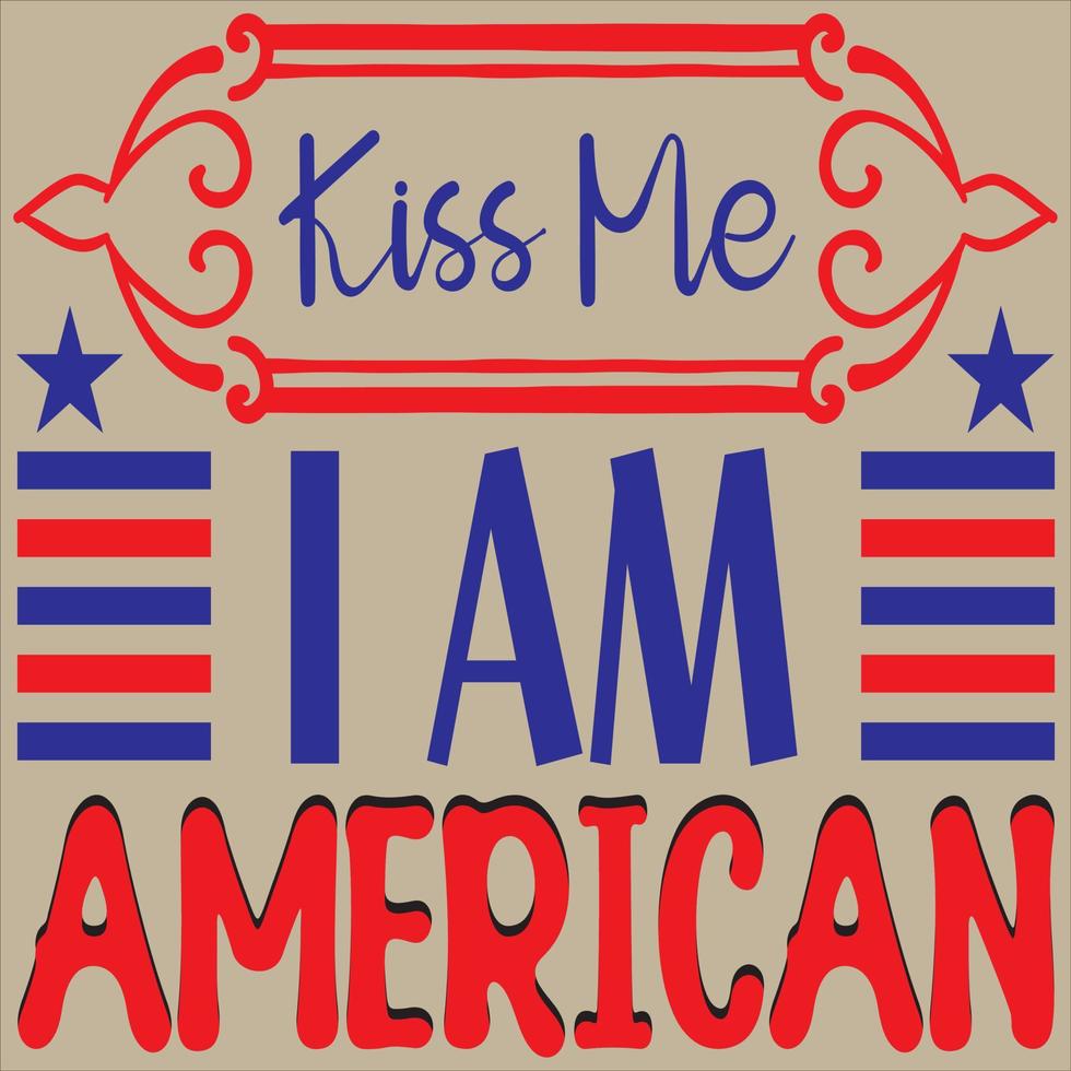 me beije eu sou americano vetor