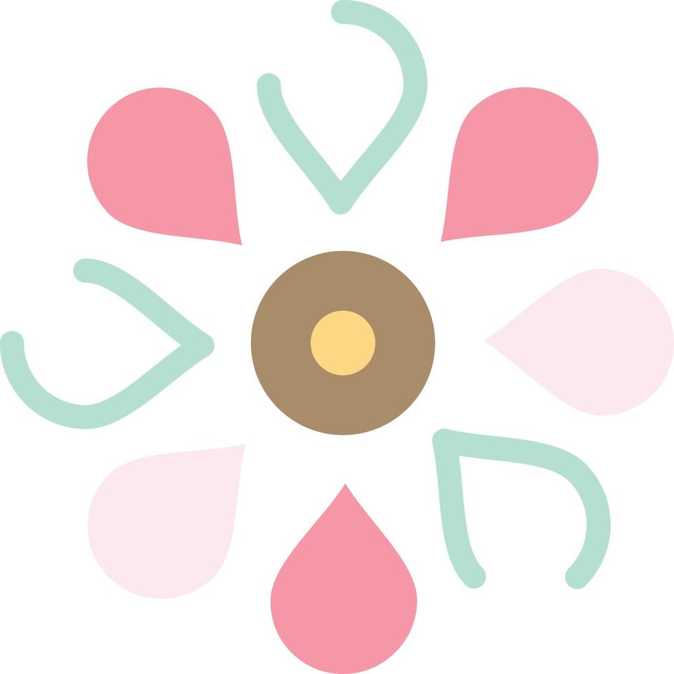 flor sol flor floral natureza primavera ícone de cor plana vetor ícone modelo de banner