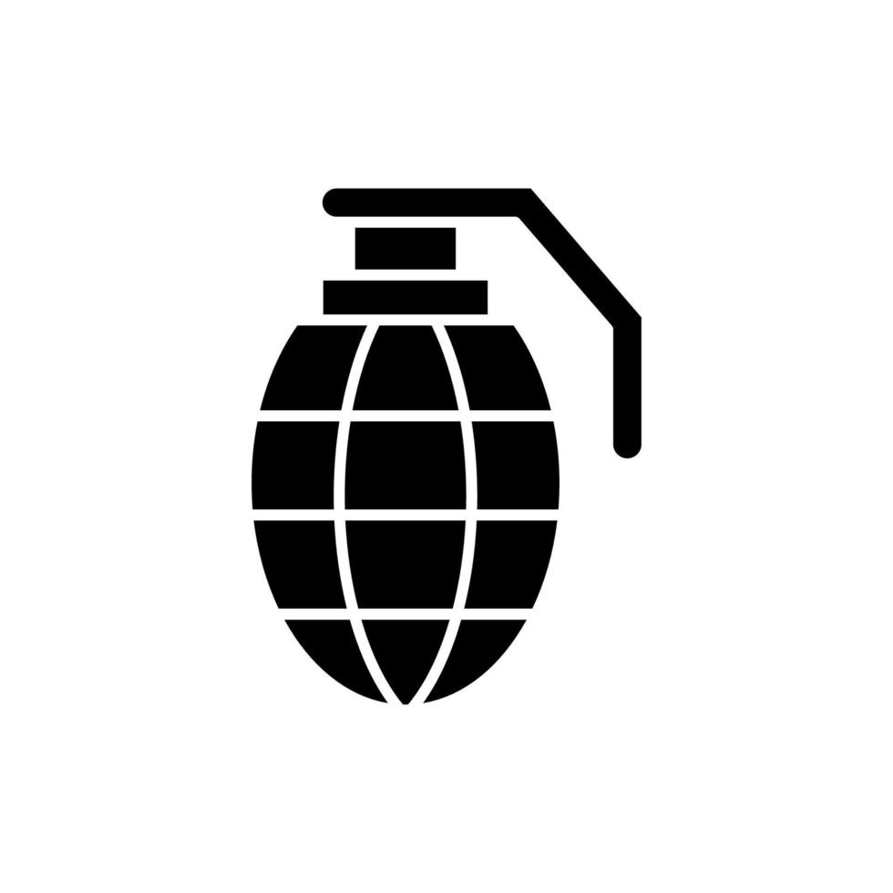 modelos de design de vetor de ícone de granada