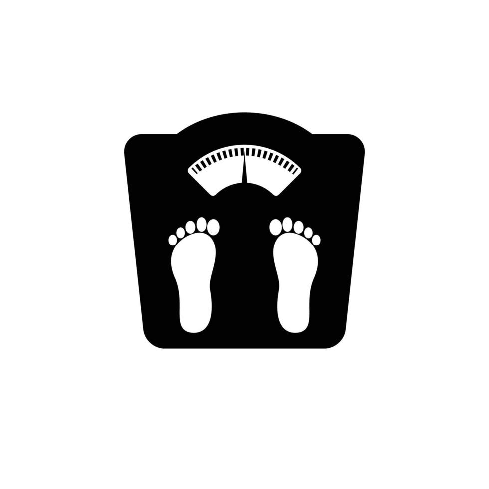 modelo de design de logotipo de vetor de ícone de escala de piso