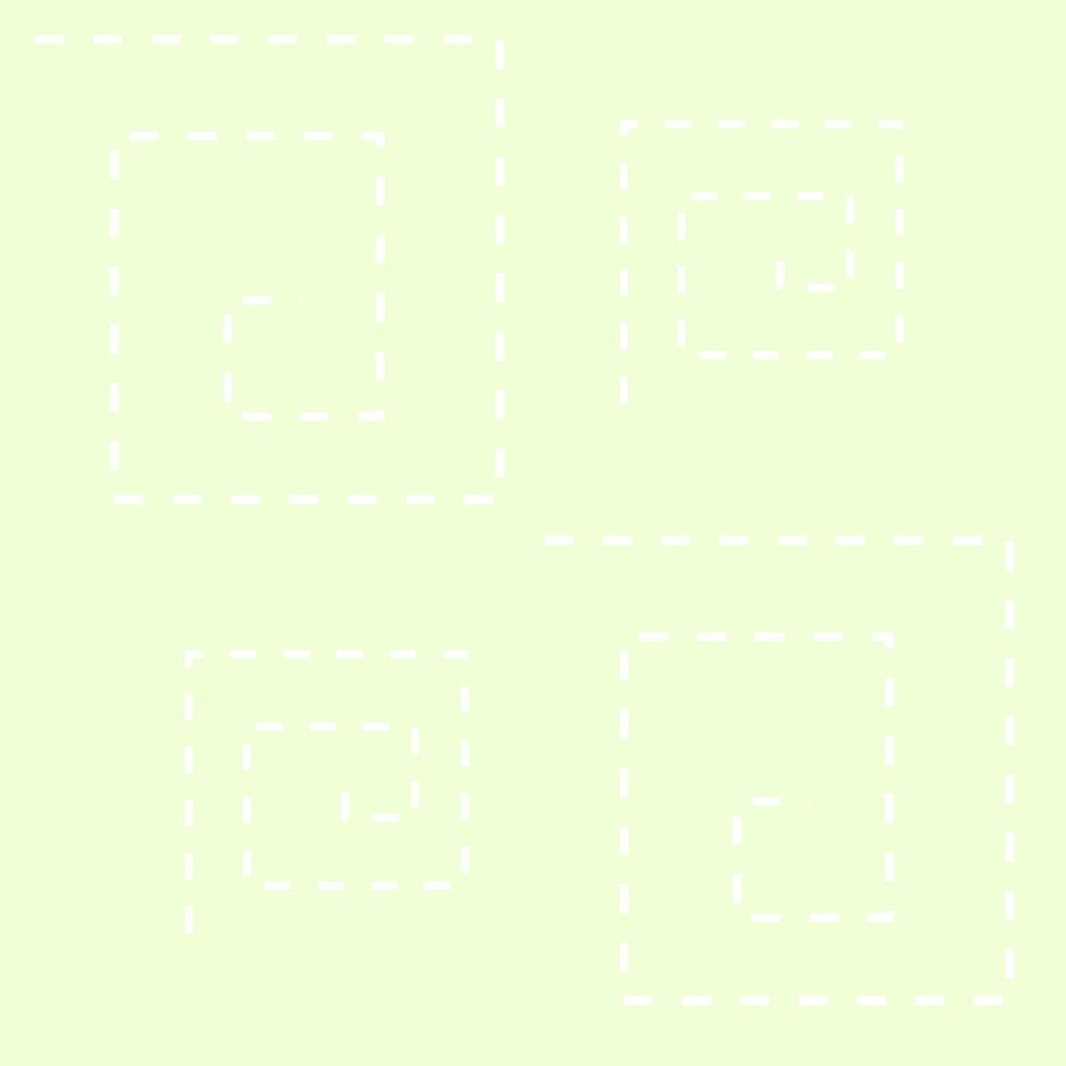 padrão sem costura verde com quadrados vetor