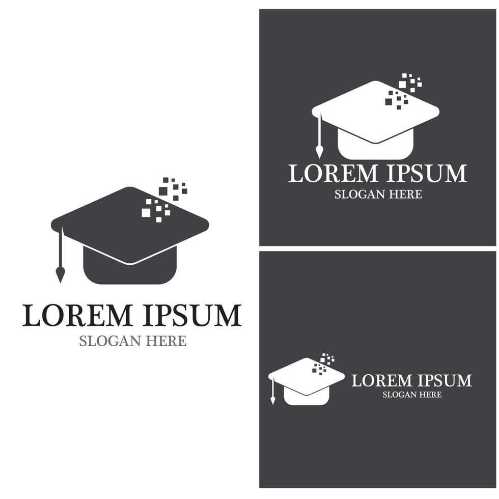 vetor de modelo de logotipo de educação