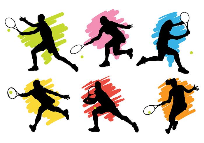Vetor de ícones de tenis grátis