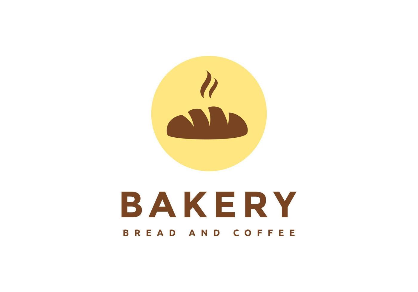 logotipo do pão, perfeito para padarias, cafés e muito mais. vetor