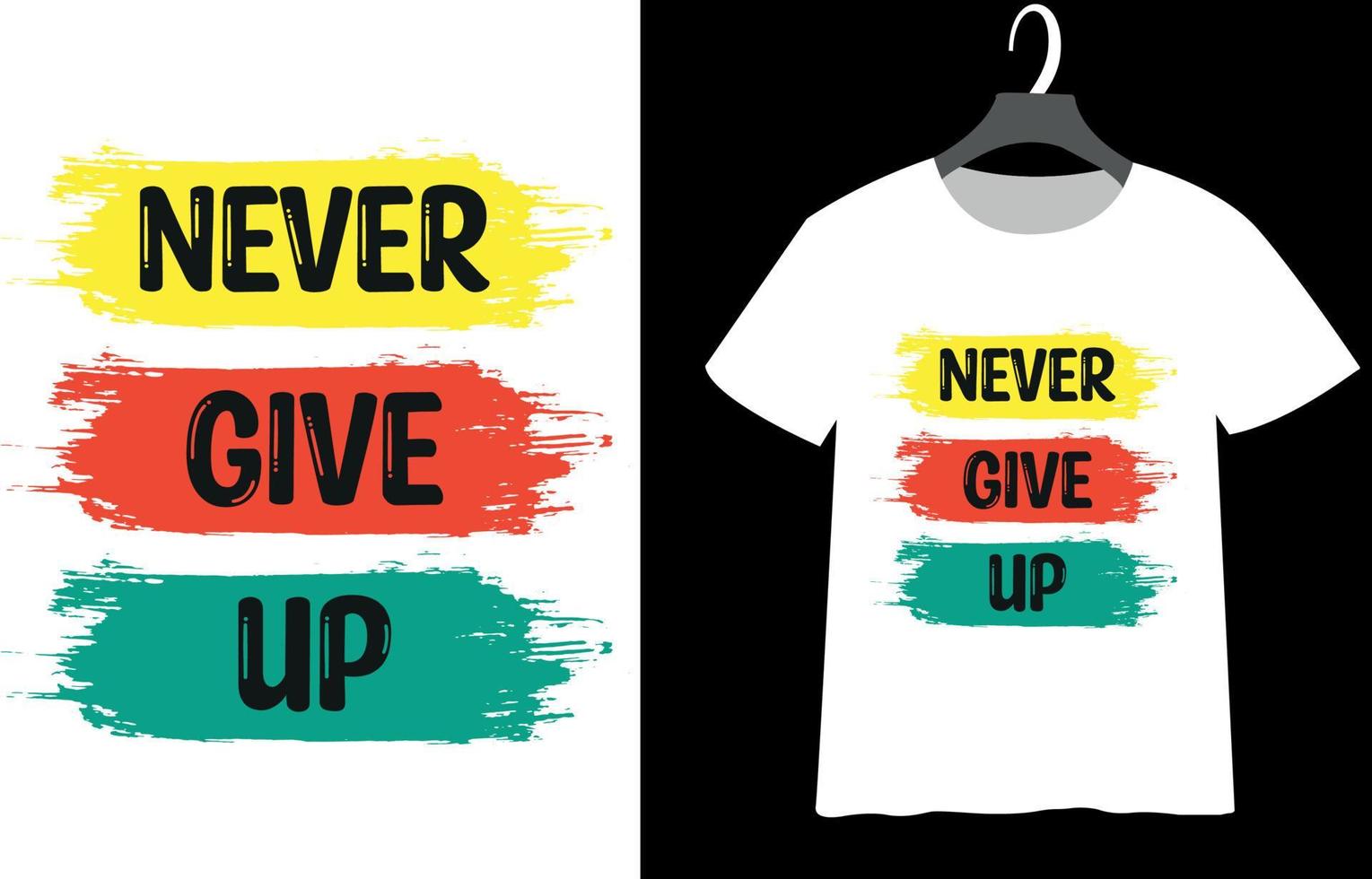 design de camiseta com citações positivas vetor