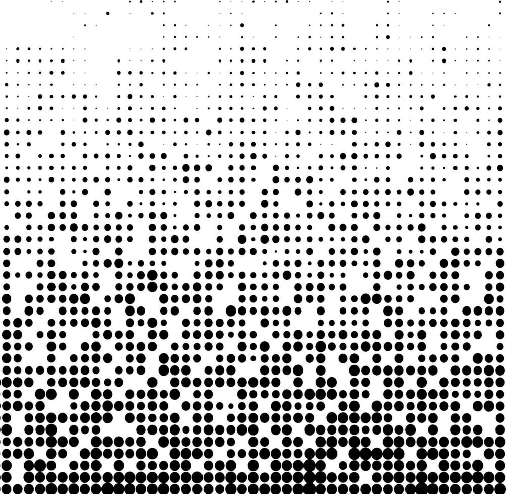 fundo de pontos preto e branco. meia tonelada. pontos de problema de sobreposição. textura abstrata moderna. vetor