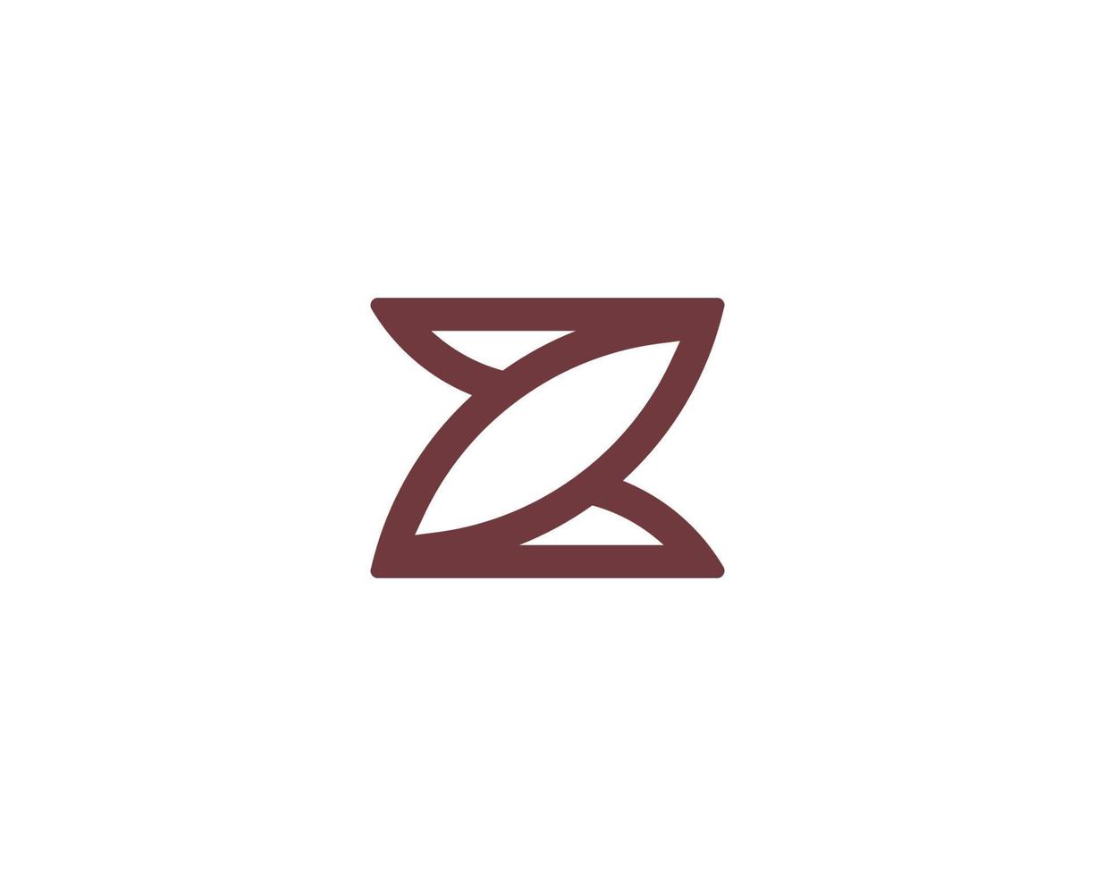 modelo de vetor de design de logotipo z