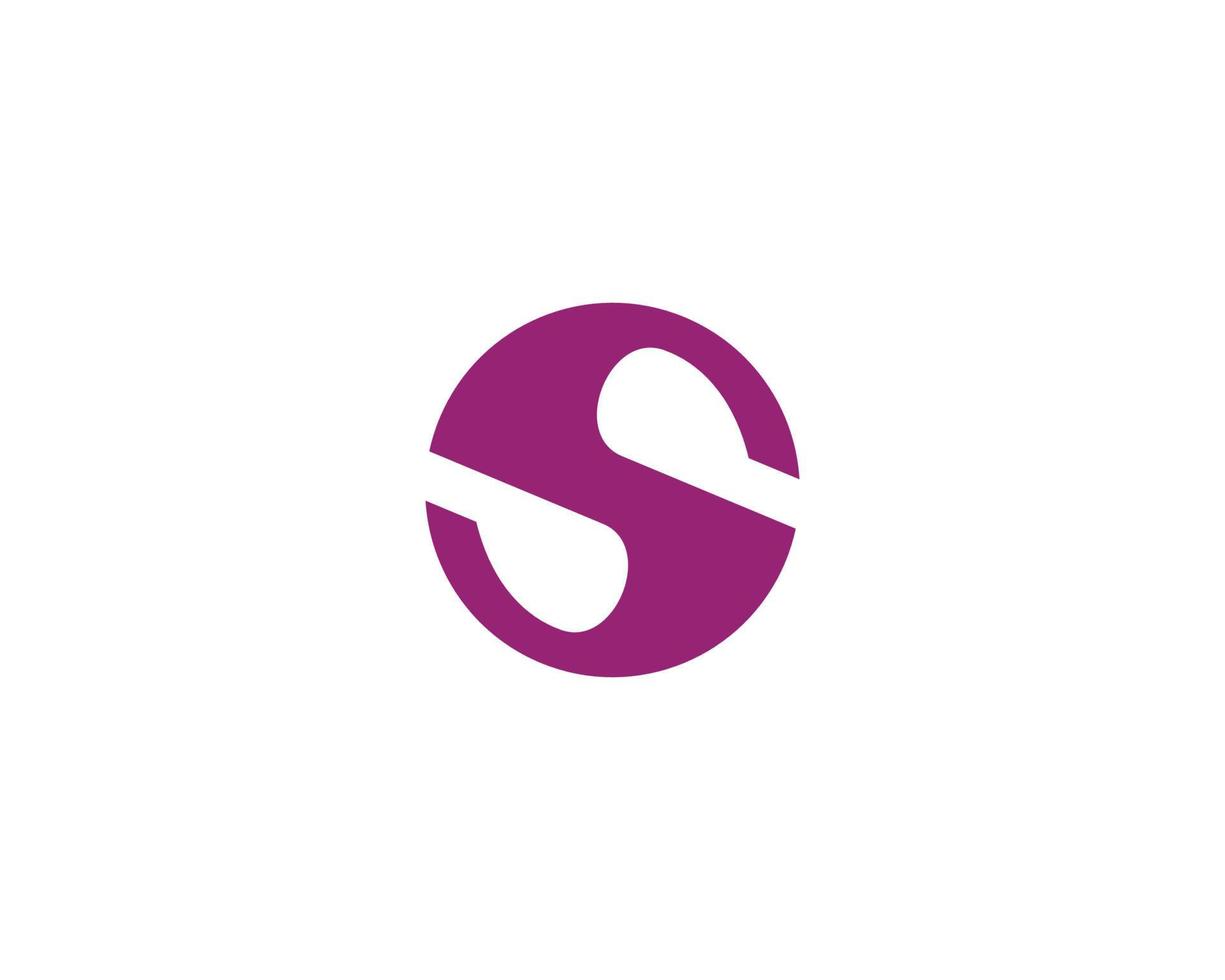 modelo de vetor de design de logotipo s