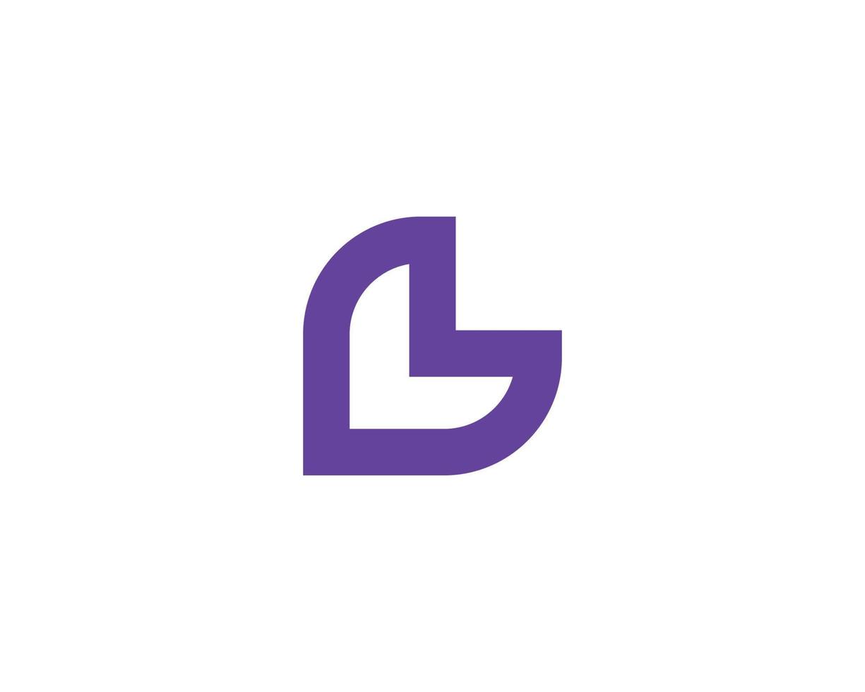 l modelo de vetor de design de logotipo