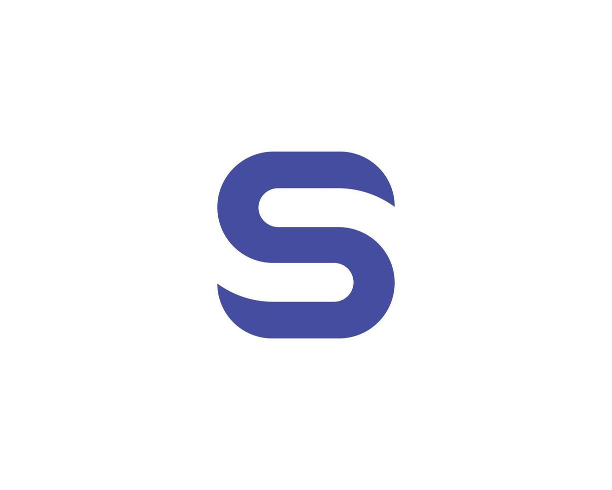 modelo de vetor de design de logotipo s