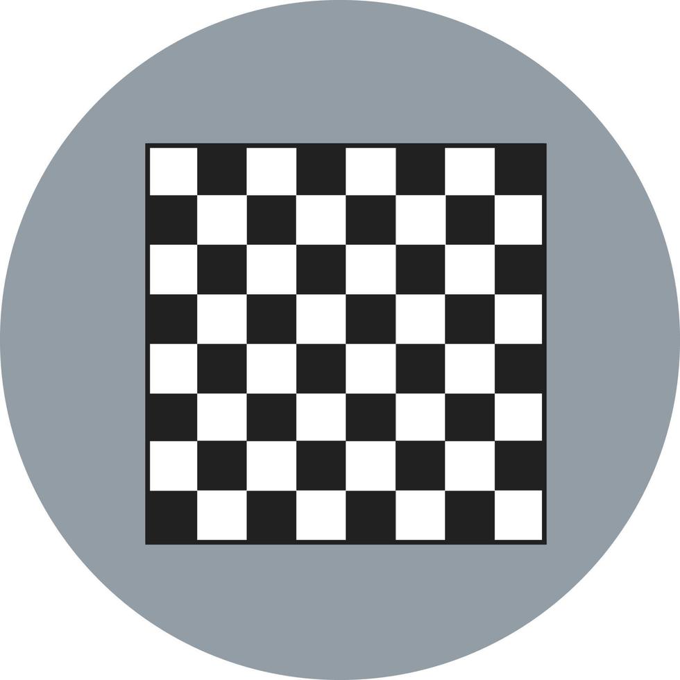 tabuleiro de xadrez, ilustração, vetor em fundo branco.