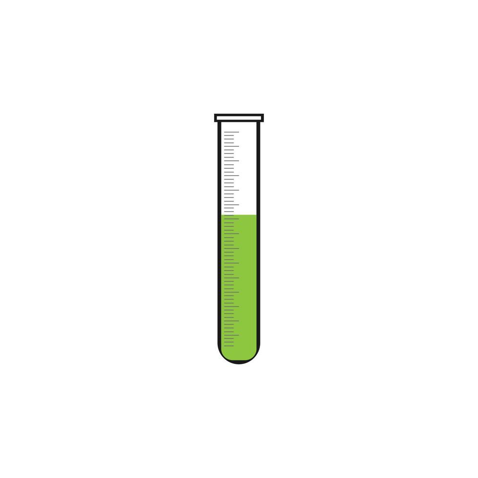 vetor de ícone de vidro de laboratório