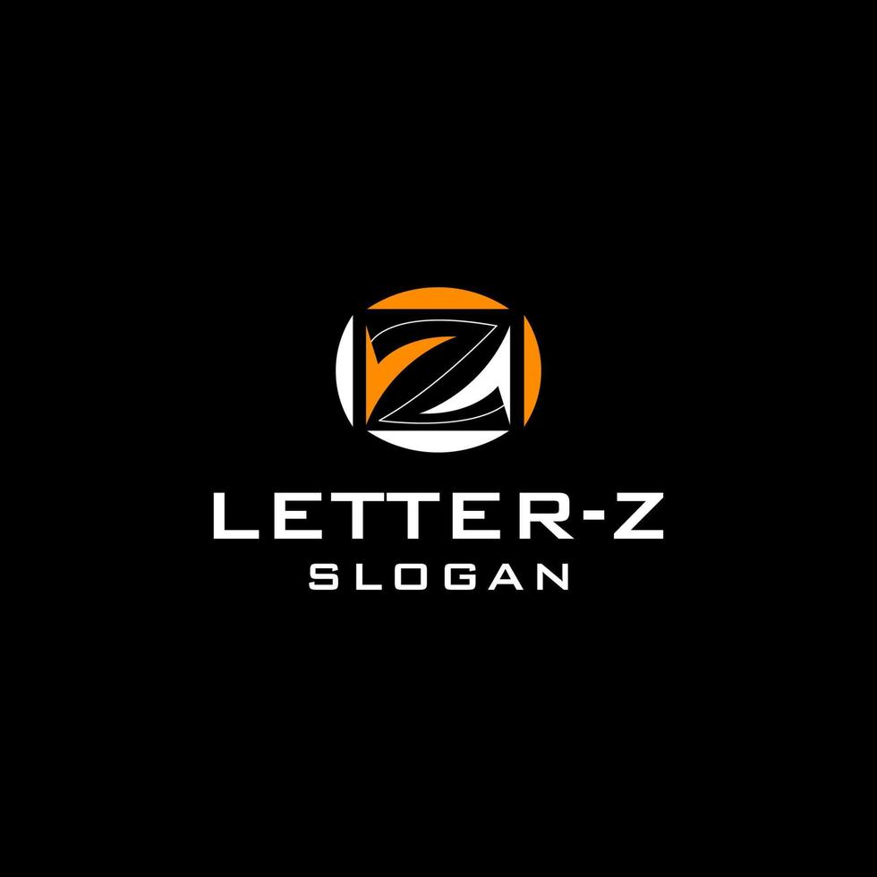 modelo de design de ícone de logotipo letra z vetor