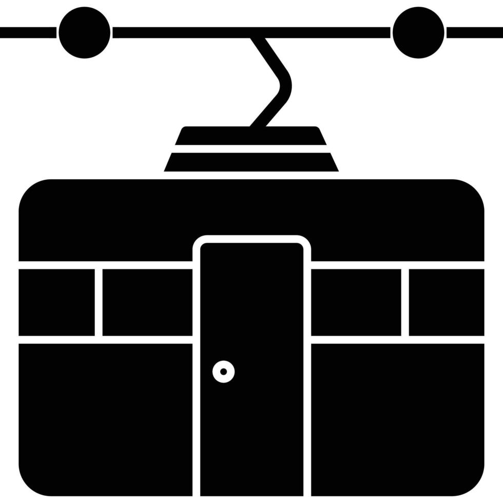 teleférico que pode facilmente modificar ou editar vetor