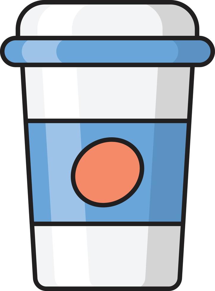 ilustração vetorial de xícara de café em ícones de símbolos.vector de qualidade background.premium para conceito e design gráfico. vetor