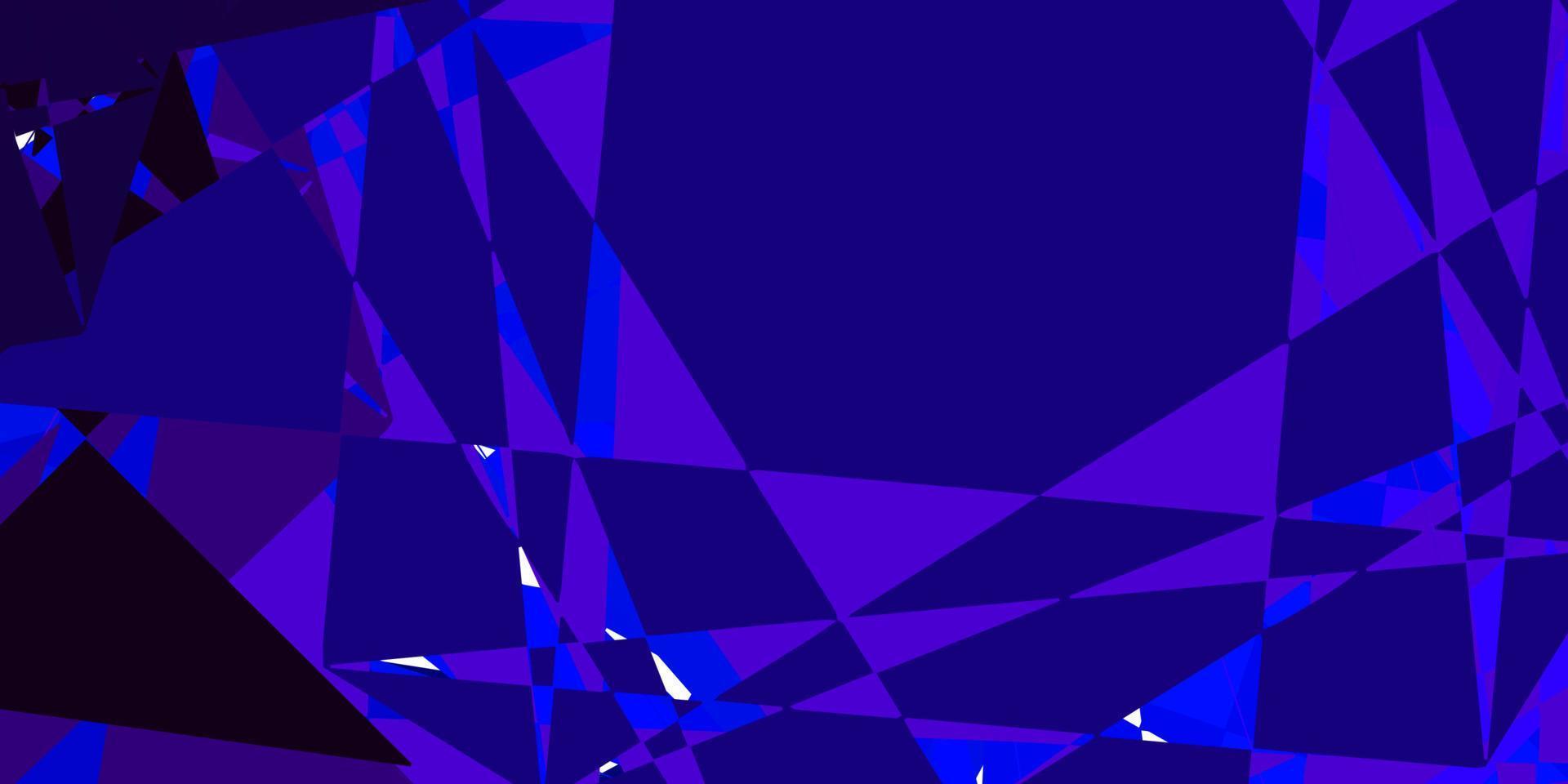 padrão de vetor rosa escuro, azul com formas poligonais.