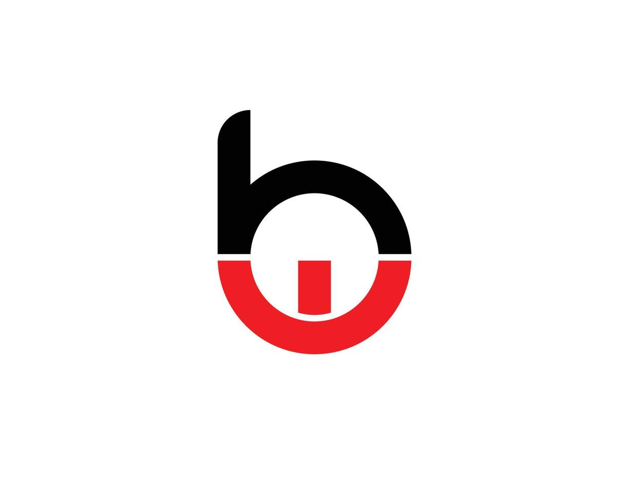 modelo de vetor de design de logotipo bw wb