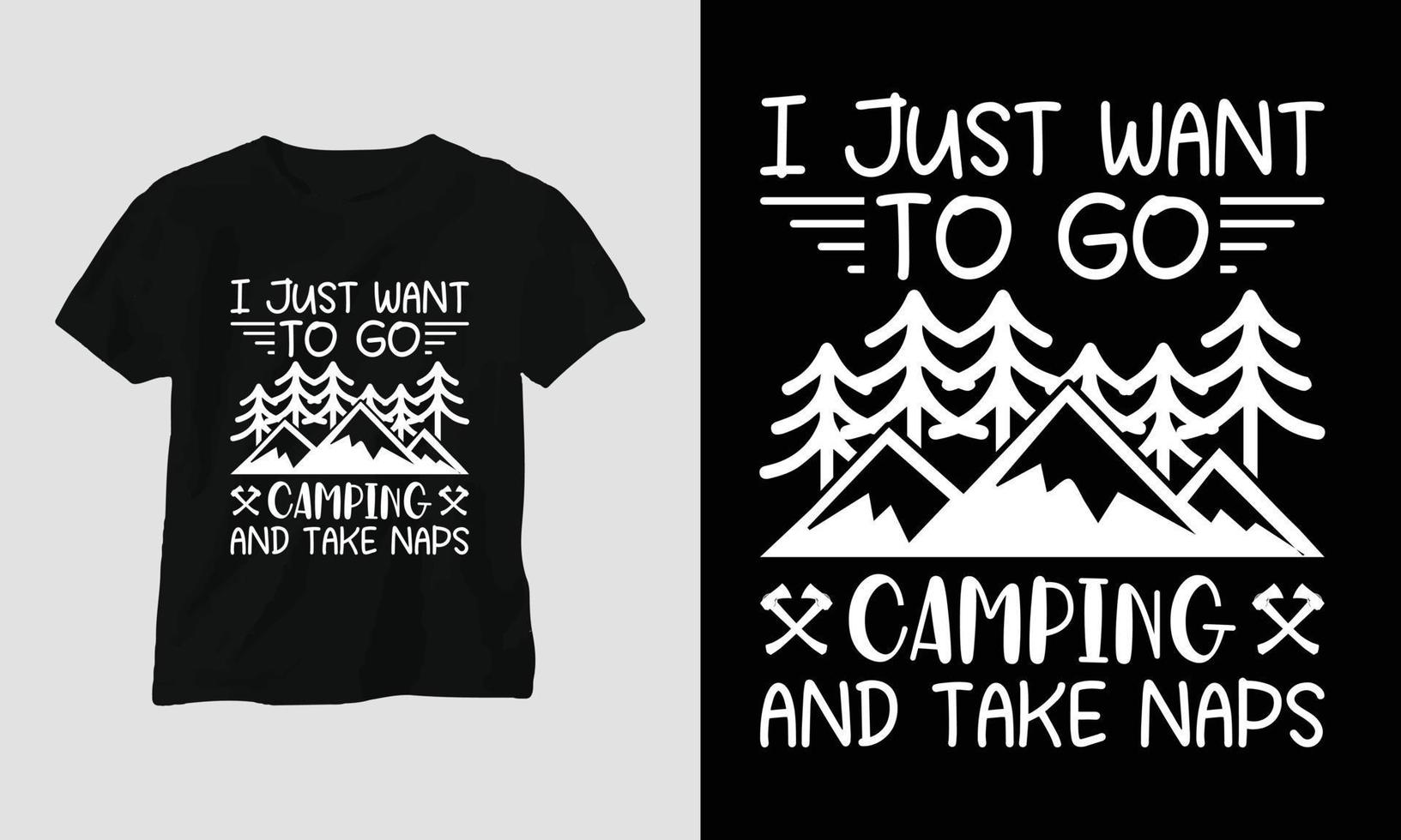 camping svg design com acampamento, barraca, montanha, jangle, árvore, fita, silhueta de caminhada vetor