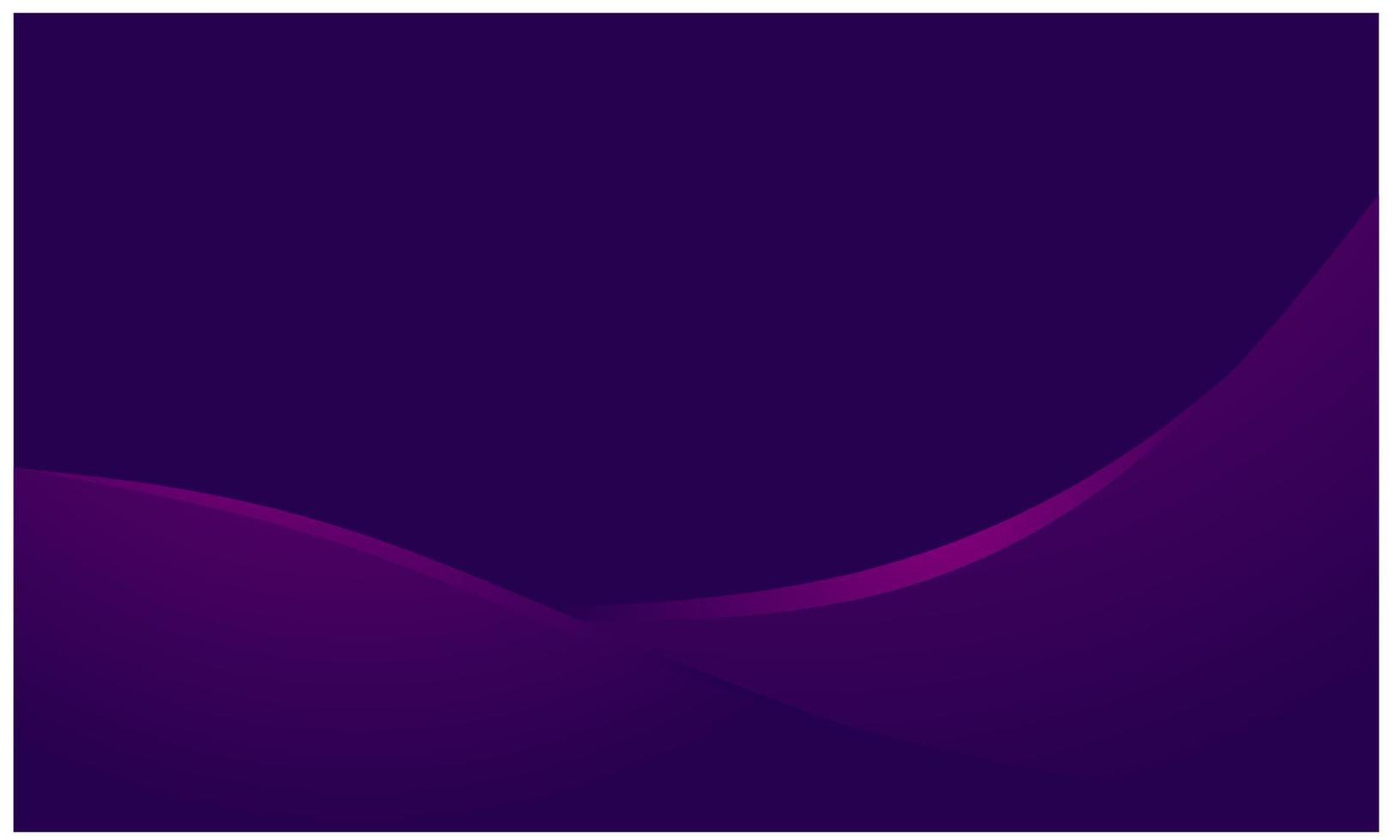 fundo de onda abstrato roxo escuro elegante moderno para apresentação, fundo da web, pôster, banner etc vetor