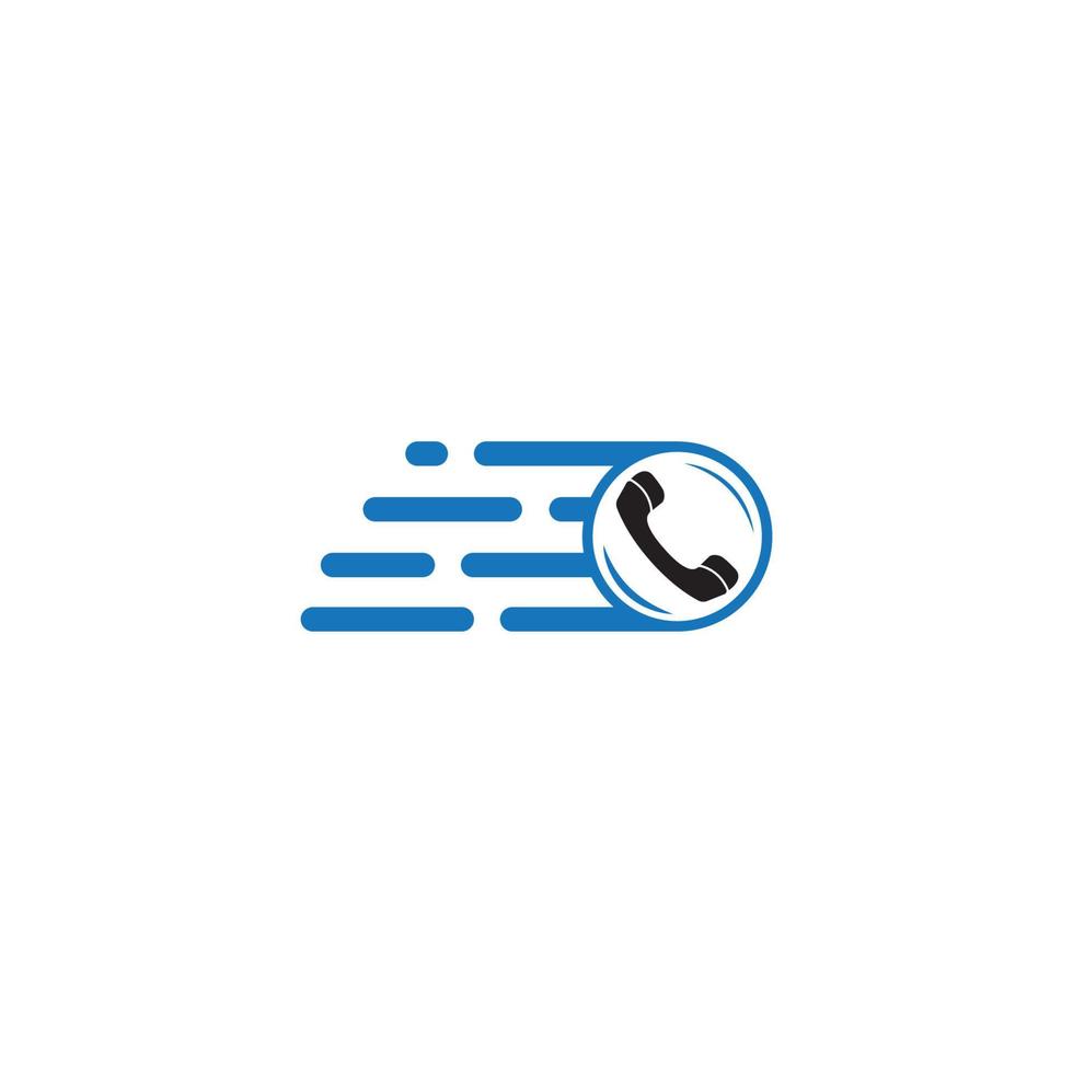 ícone de telefone de toque de vetor simples design plano abstrato. símbolo de telefone isolado em um fundo branco