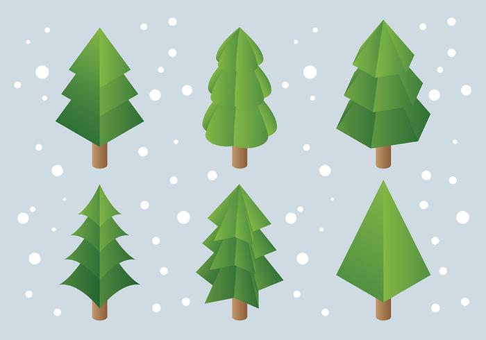 Free Vector Sapin Icons