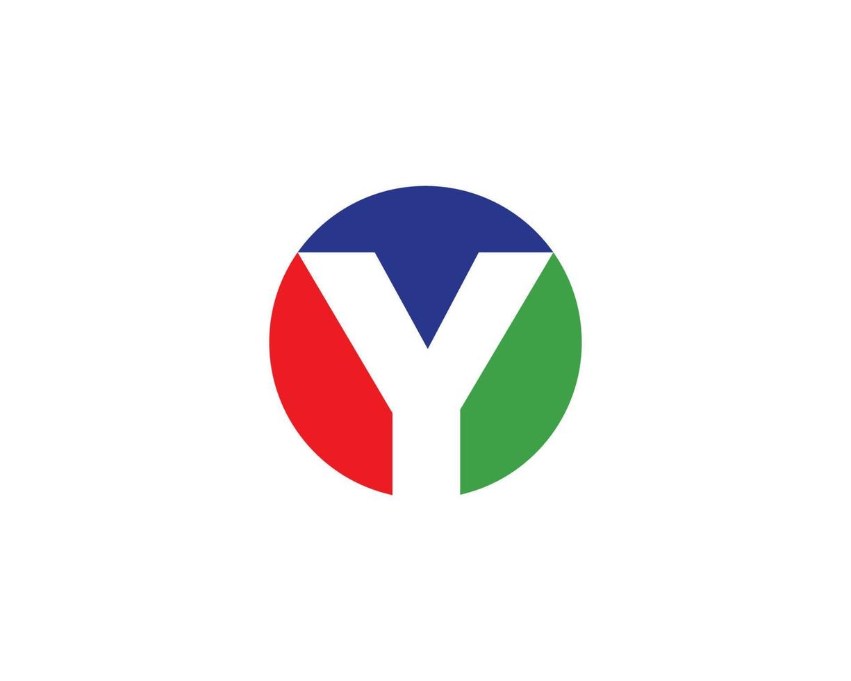 modelo de vetor de design de logotipo y