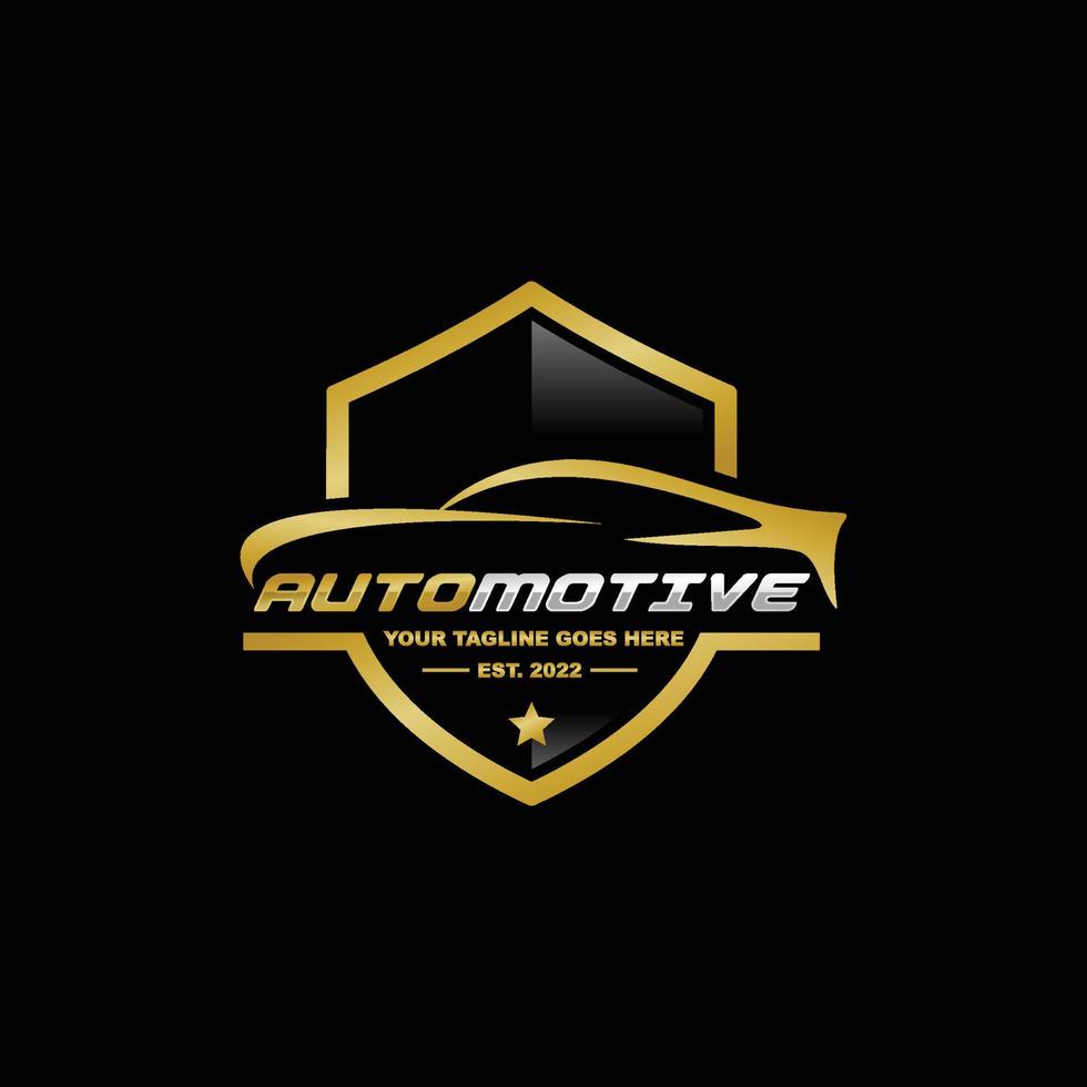 ilustração em vetor logotipo automotivo. ilustração vetorial de logotipo de carro