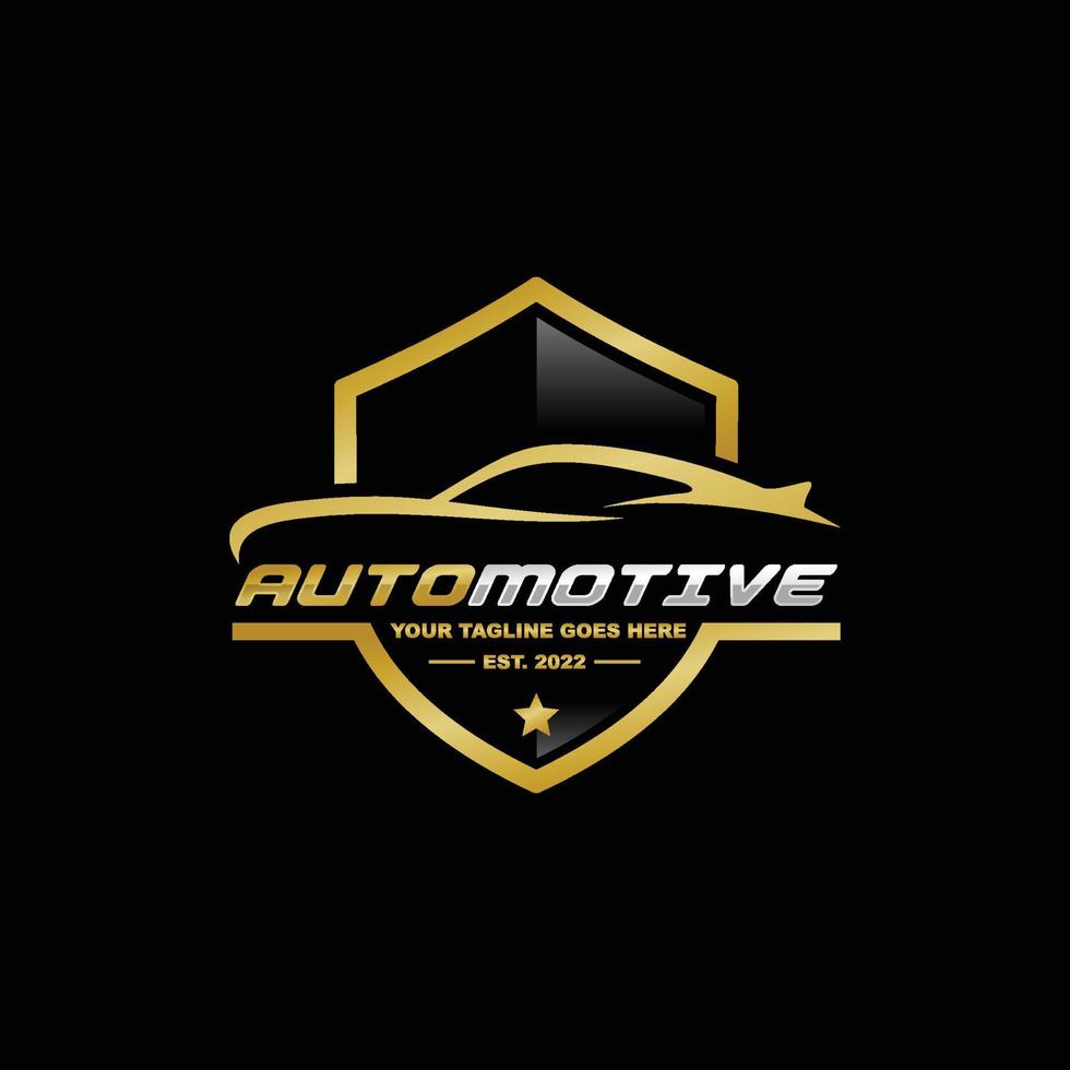 ilustração em vetor logotipo automotivo. ilustração vetorial de logotipo de carro