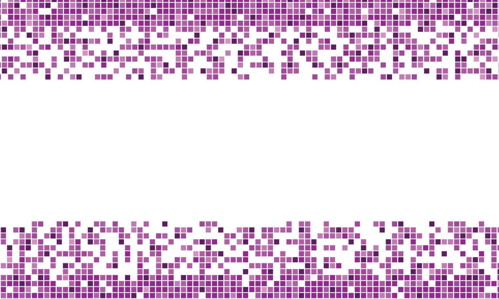 fundo branco com mosaico de padrão quadrado roxo. vetor