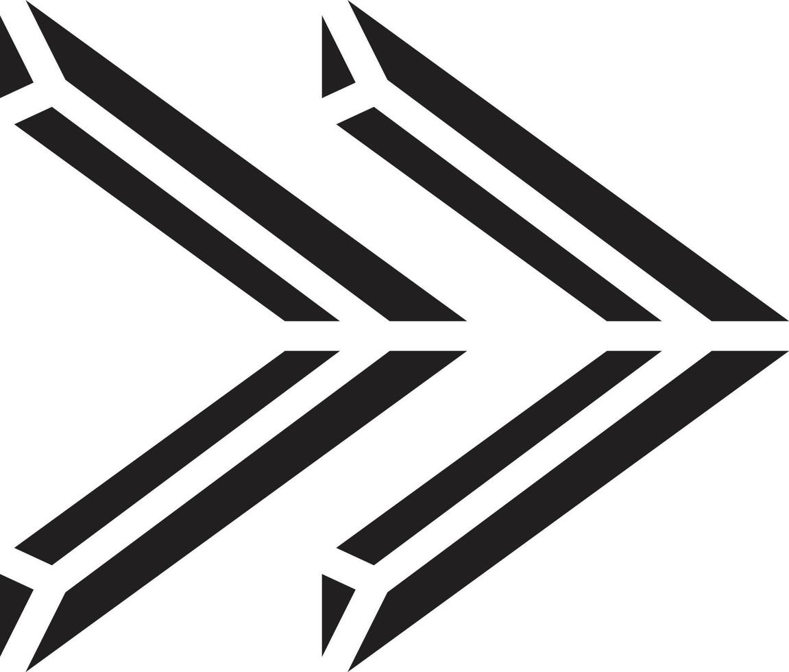 ilustração abstrata do logotipo do botão play em estilo moderno e minimalista vetor