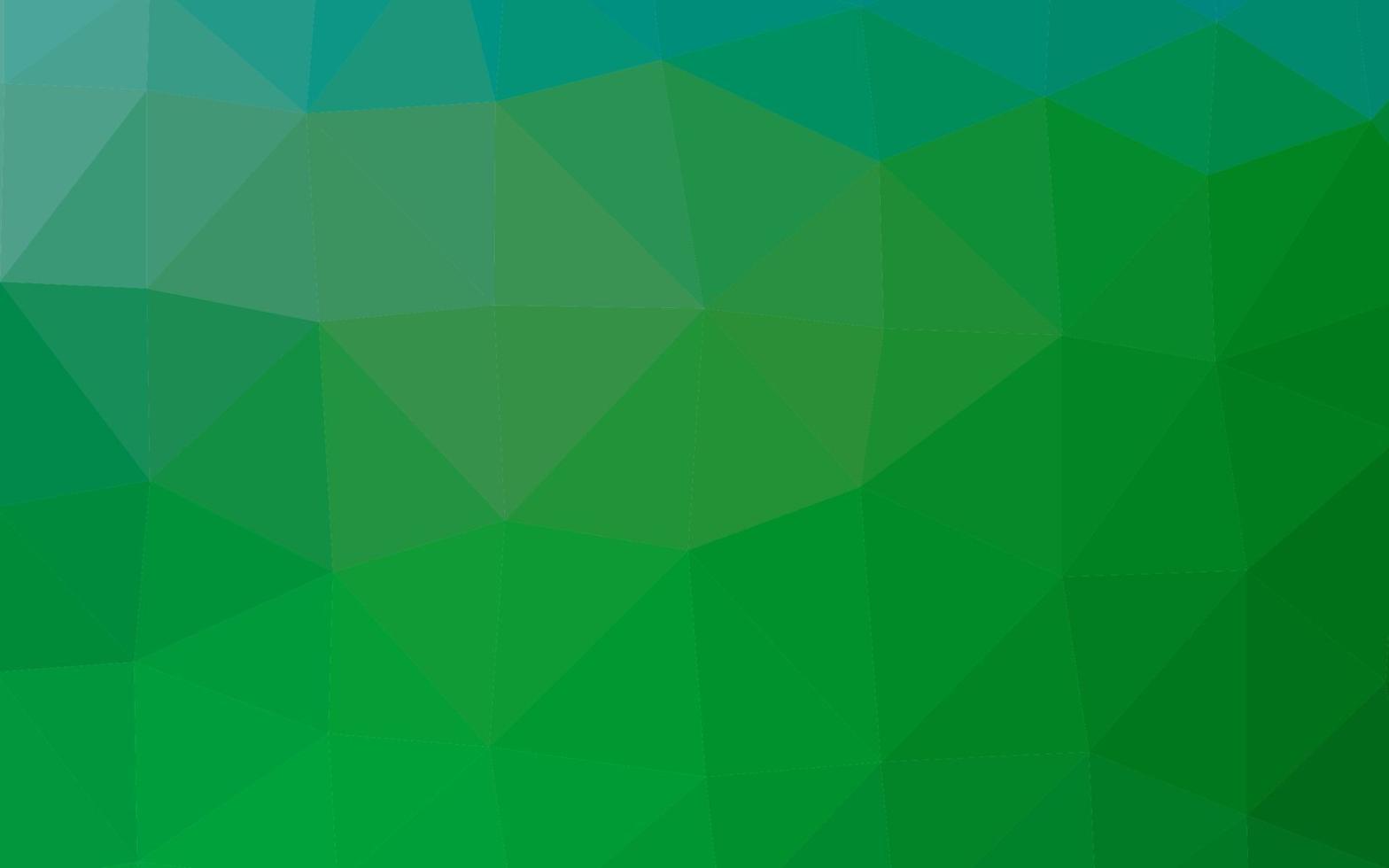 fundo de mosaico abstrato vector azul claro, verde.