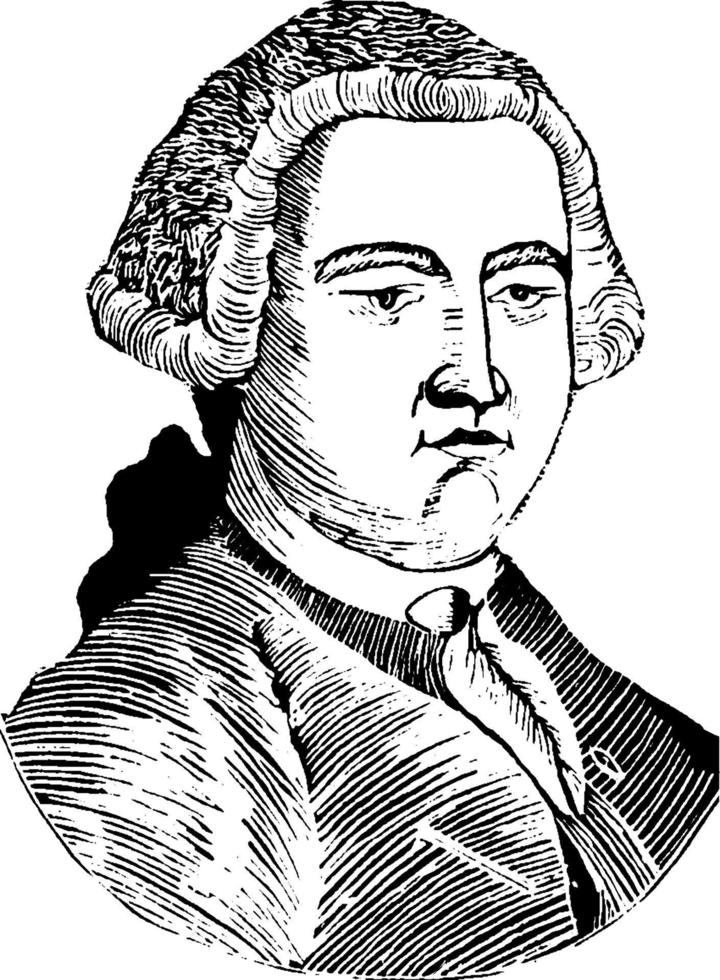 james otis, ilustração vintage vetor