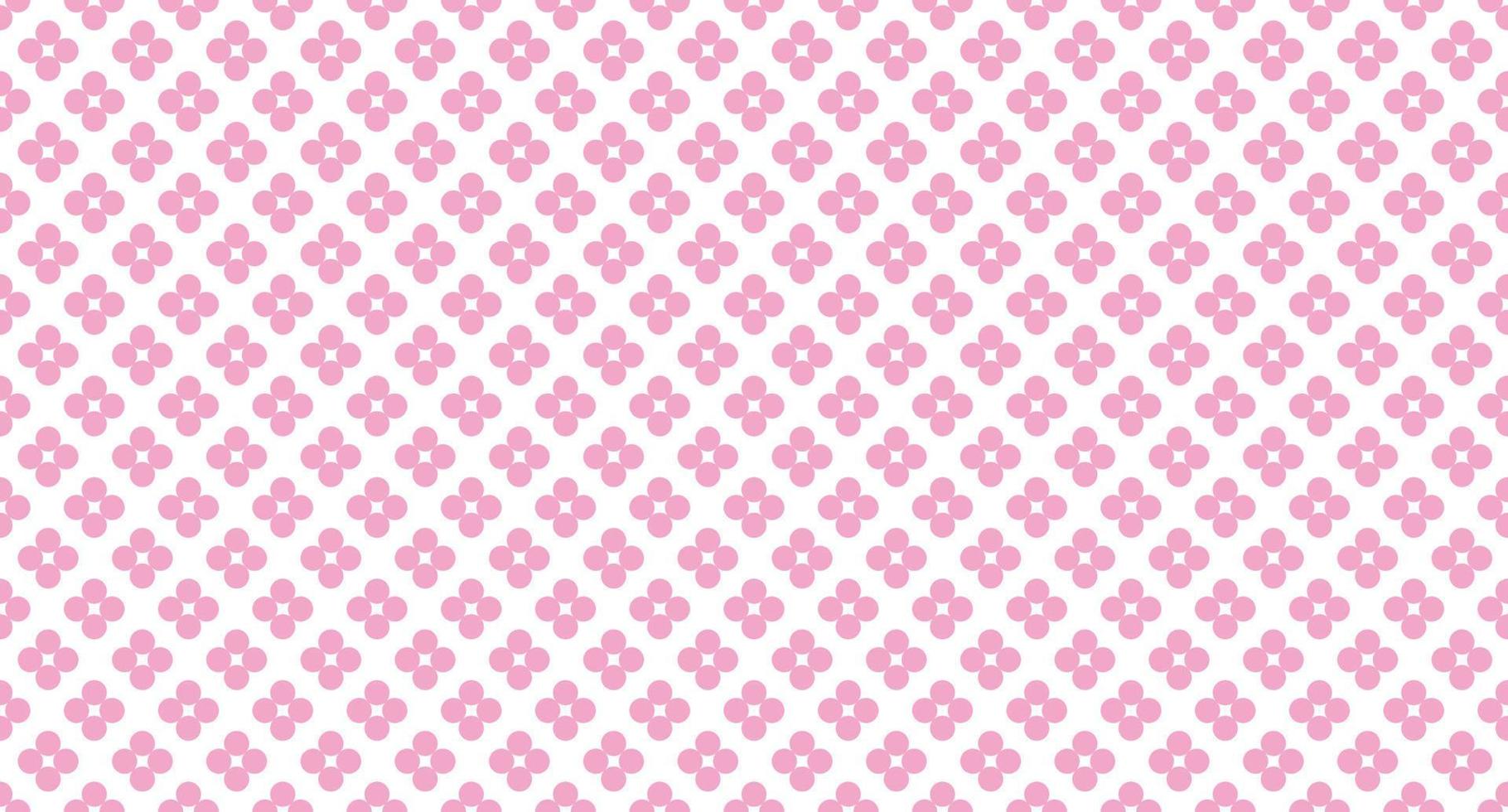 sem costura padrão de bolinhas. textura de repetição de vetor. bolinhas com fundo pastel de cor. padrão de bolinhas rosa. textura de embrulho de polca rosa. ilustração vetorial vetor