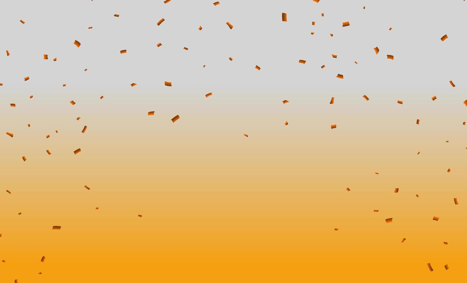 fundo de festa com lugar de confete para o seu texto no centro ilustração de saudação de celebração de aniversário em estilo de desenho animado plano simples com explosão divertida vetor