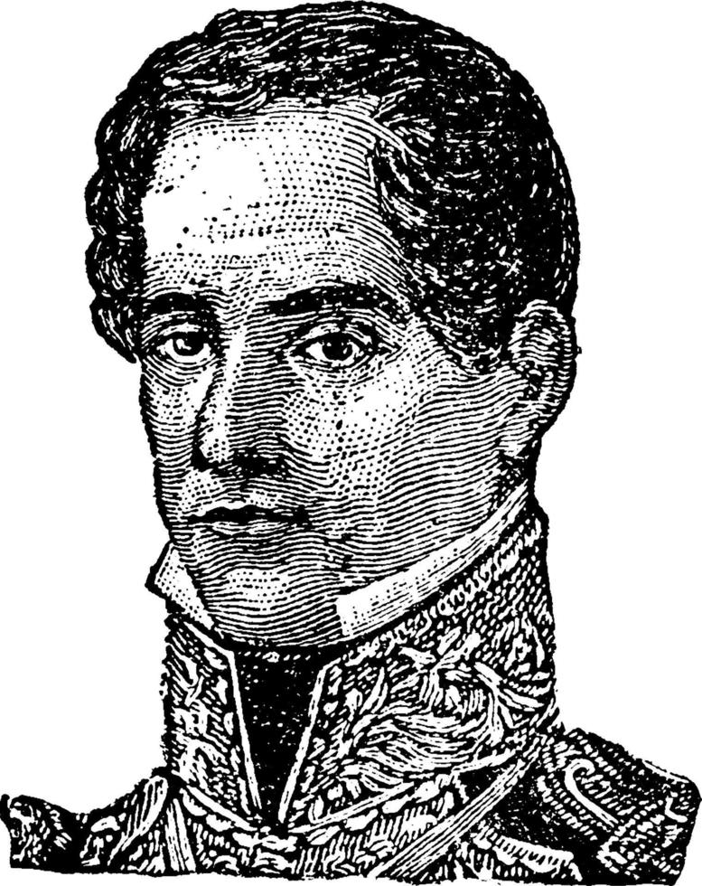 santa anna, ilustração vintage vetor