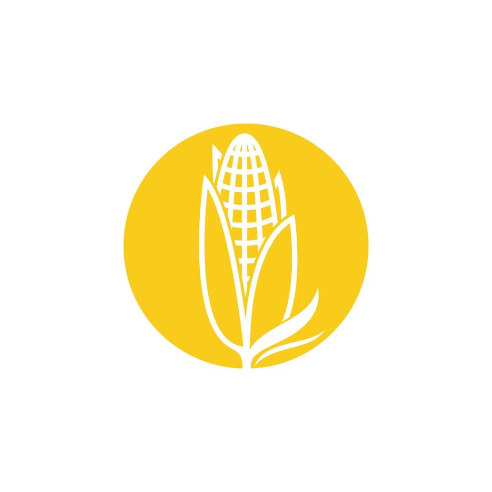 agricultura milho vector icon design