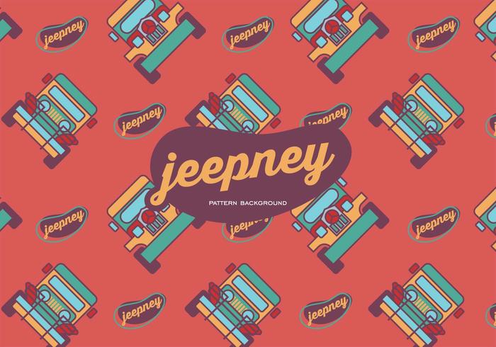 Padrão Jeepney vetor