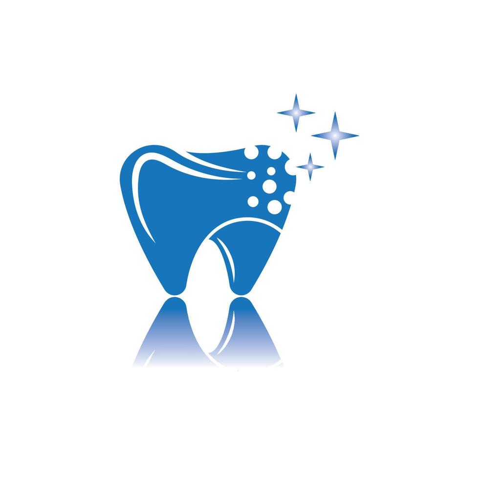 ilustração em vetor modelo logotipo dental