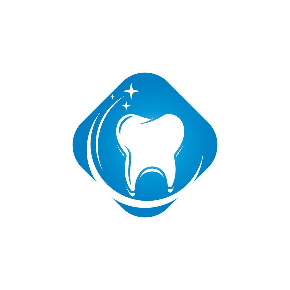 ilustração em vetor modelo logotipo dental