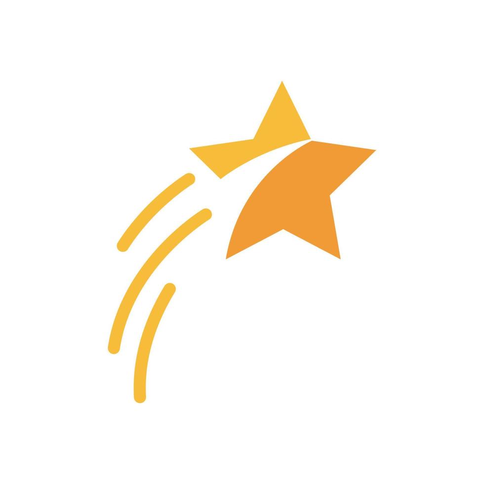 ilustração do logotipo da estrela vetor