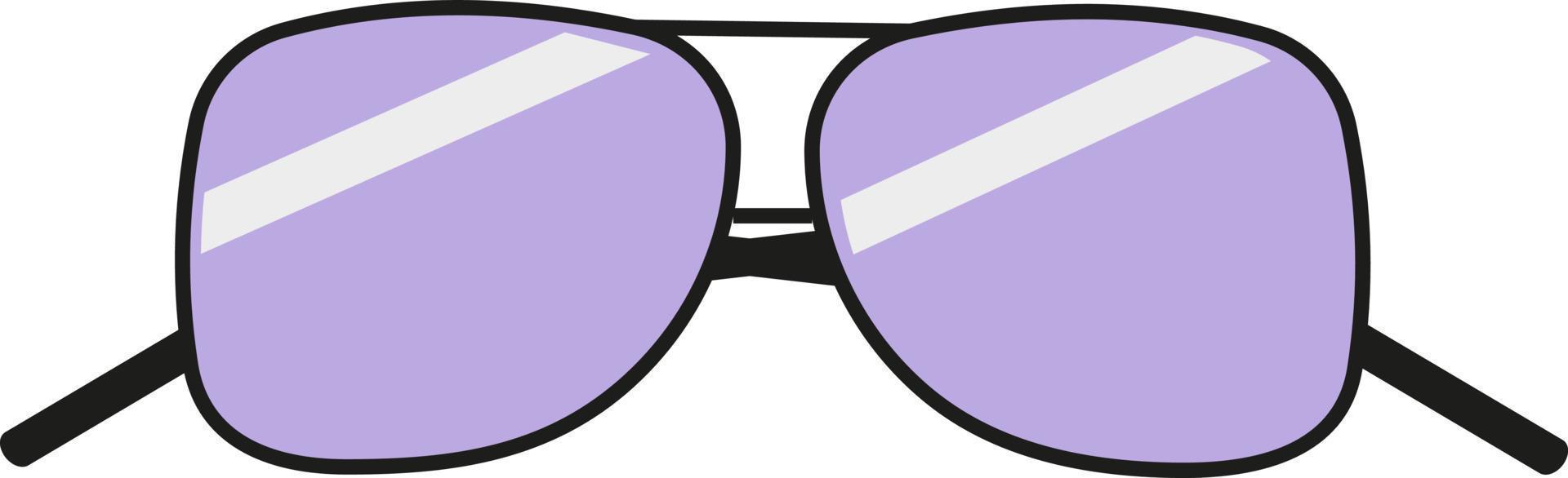 óculos de verão, ilustração, vetor em um fundo branco.