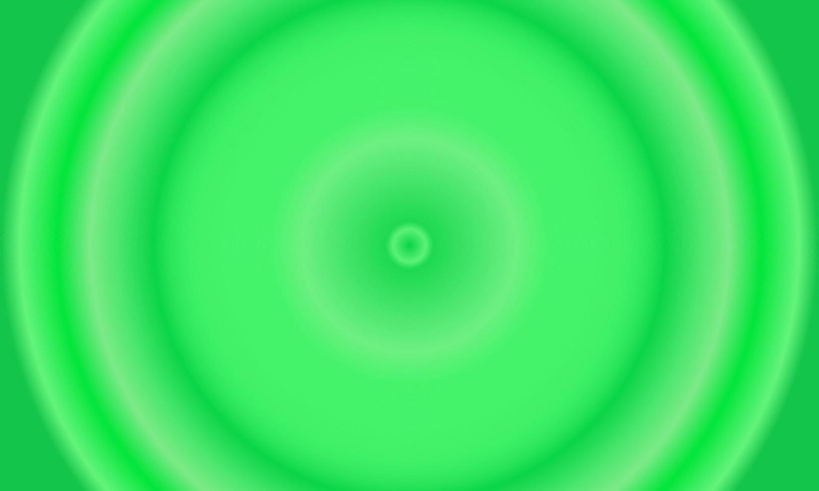 fundo abstrato gradiente radial círculo verde. estilo simples, desfocado, brilhante, moderno e colorido. use para página inicial, pano de fundo, papel de parede, cartão, capa, pôster, banner ou panfleto vetor