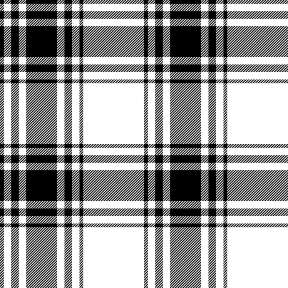 design de padrão xadrez sem costura preto e branco vetor