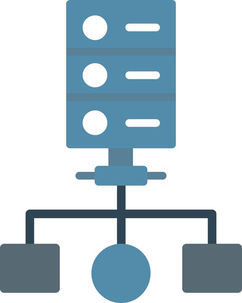 ícone plano de computação em cluster vetor