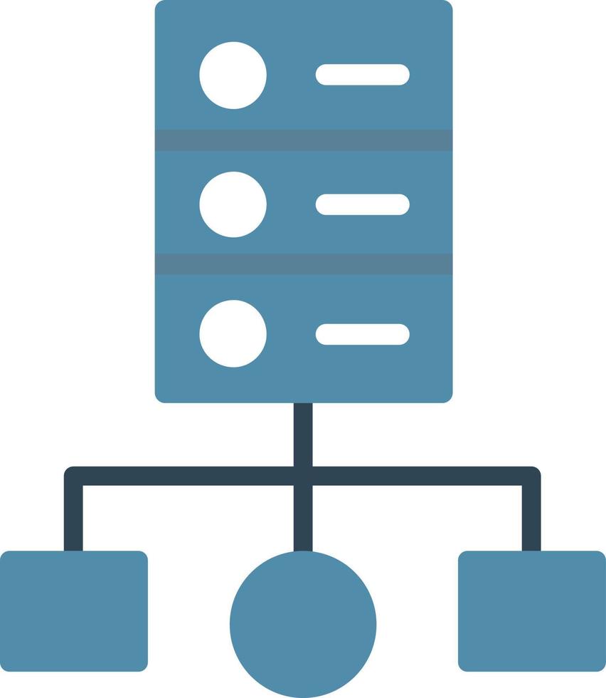 ícone plano de computação em cluster vetor