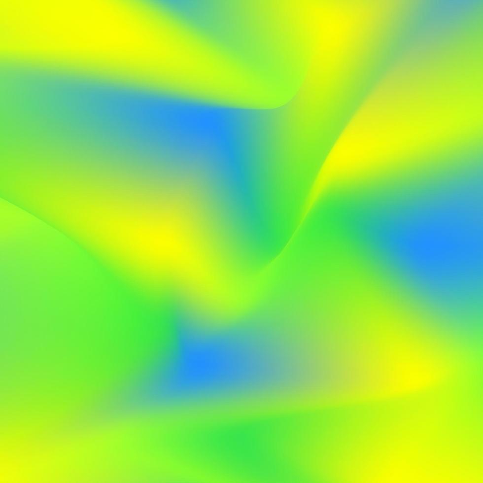 círculo abstrato de gradiente suave colorido com cores amarelas verdes azuis. vetor